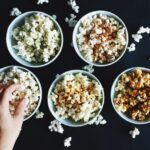 verschiedene Popcorn-Sorten